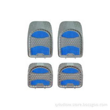 Anti - Slip PVC 3D Custom Rubber Car Floor Mats Universal C